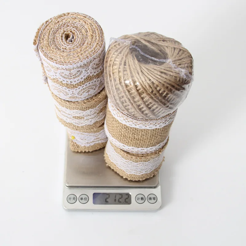 6 рулонов/комплект лента из кружева и льна | Дом сад