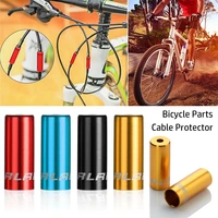 5pcs aluminium bicycle shift brake cable cap mtb road bike brake shift wire tube cable protector end tip cap accessories