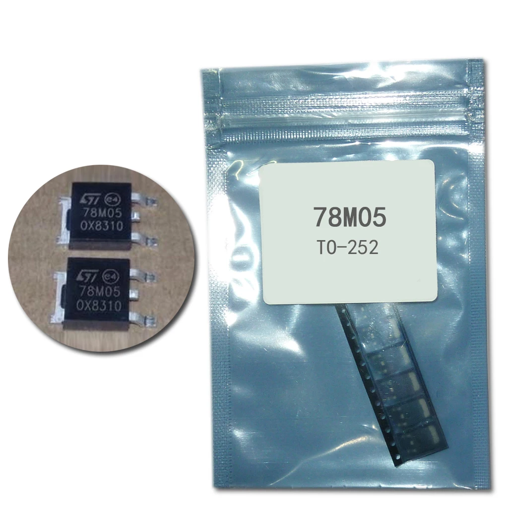 30 шт./лот SMD IC 78M05 TO252 7805 750mA регулятор напряжения ICs chip|lot lot|3 m |