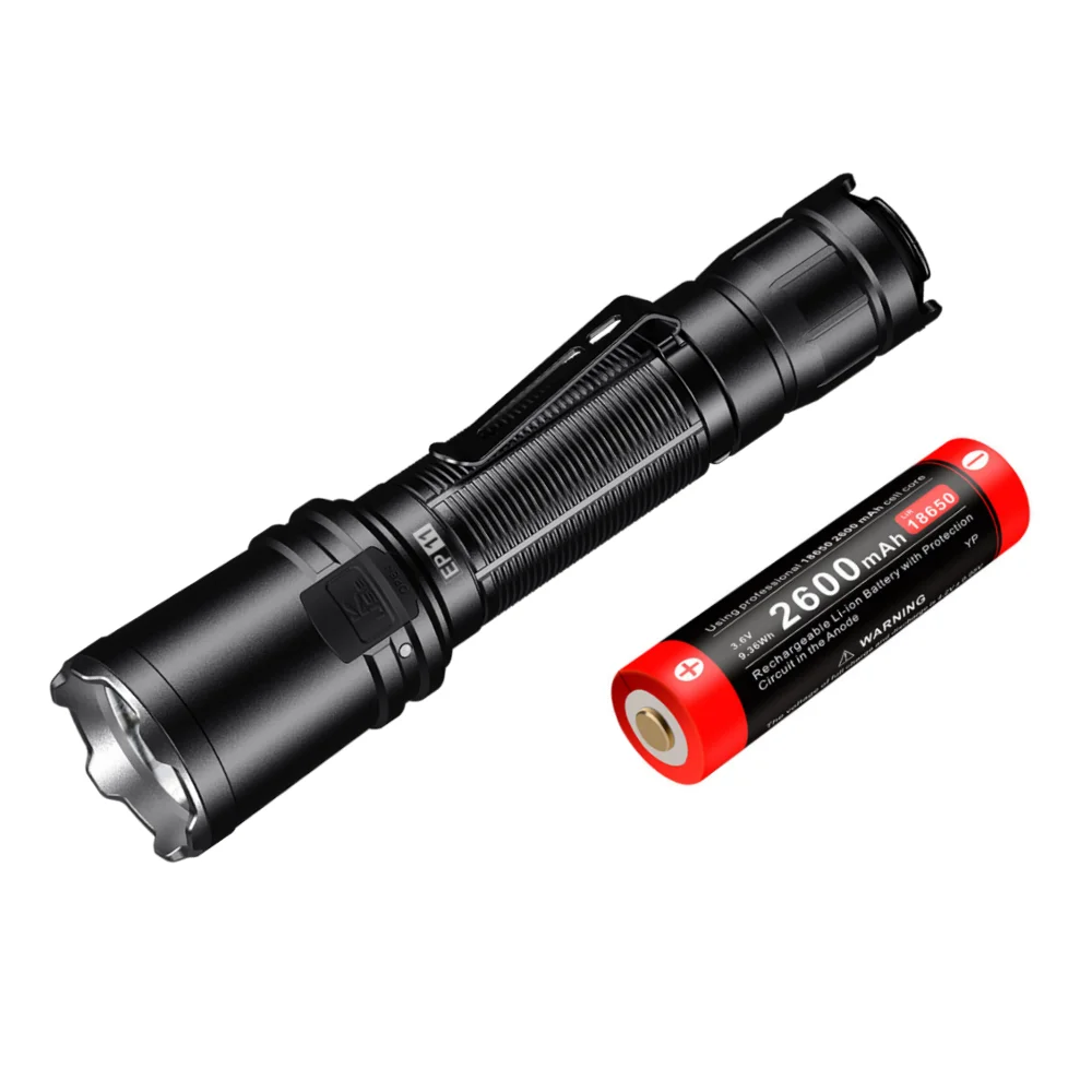 

KLARUS EP11 LED Flashlight SST-40 1300LM USB Rechargeable Tactical Flashlight with 18650 Battery for Search and Rescure