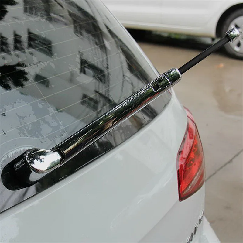 Tonlinker 4 шт. DIY наклеиваемого покрытия для автостайлинга из ABS Хромовая зеркальная