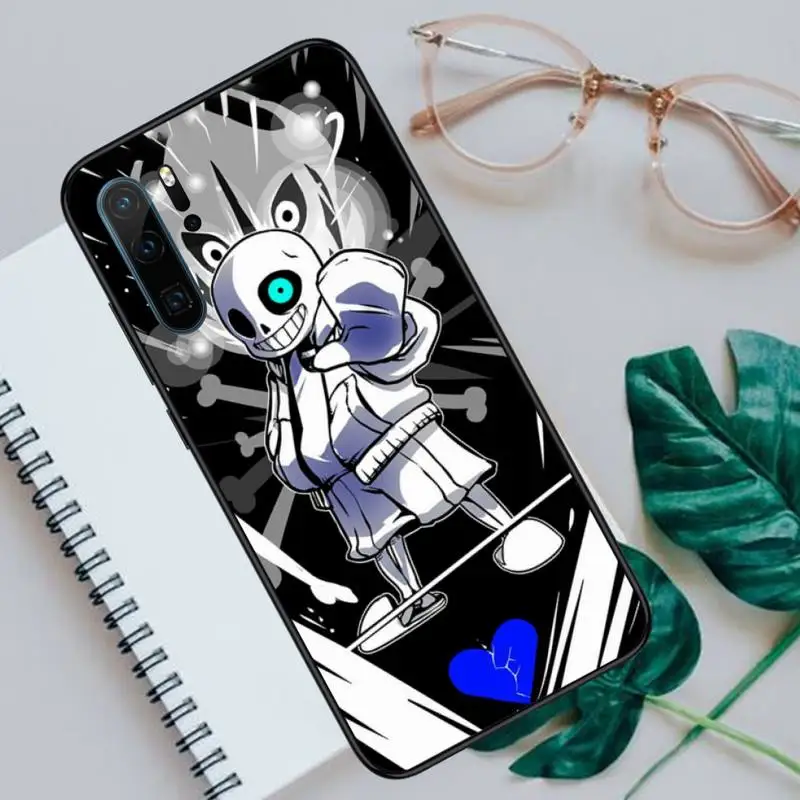 

Sans Undertale Skull Boy Phone Case For Huawei honor Mate P 9 10 20 30 40 Pro 10i 7 8 a x Lite nova 5t