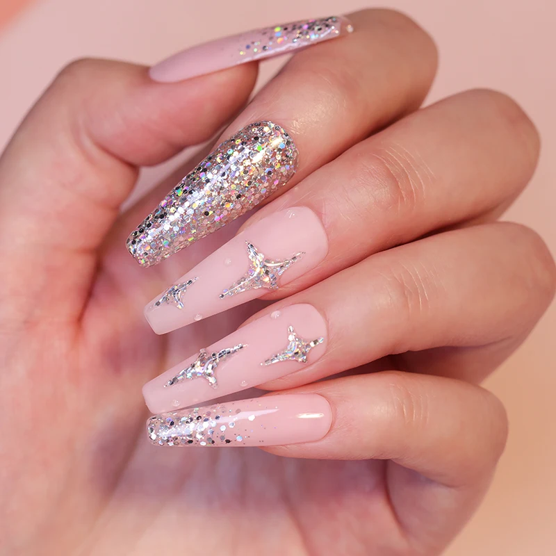 UR SUGAR Блестящий Гель лак для ногтей с блестками Полупостоянный УФ светодиодный