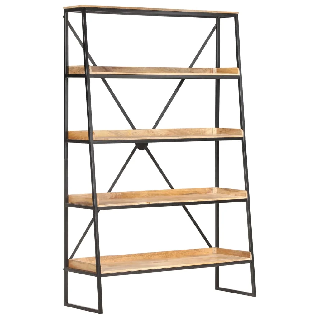

Книжная полка 5 уровней 47,2x15,4x131,5 дюйма из массива манго