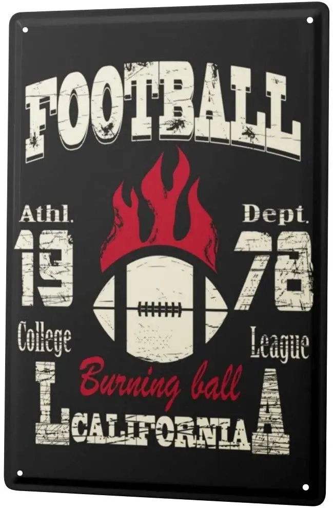

SINCE 2004 tin Sign Fun LA Football