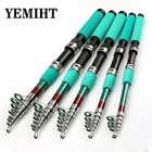 Телескопическая мини-удочка, 1,8-3,6 м, фидер для карпа, жесткая, для рыбалки, из пластика FRP