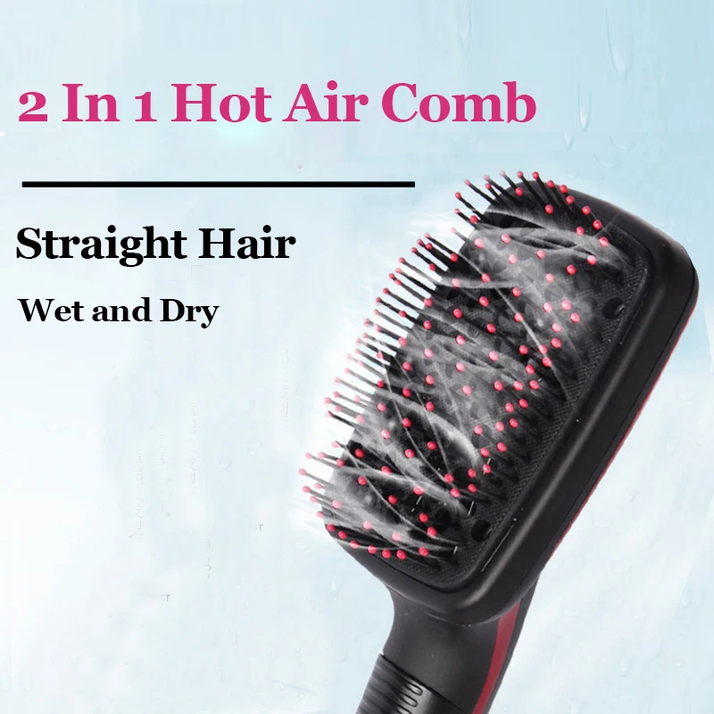 

Фен-щетка для волос, с расческой