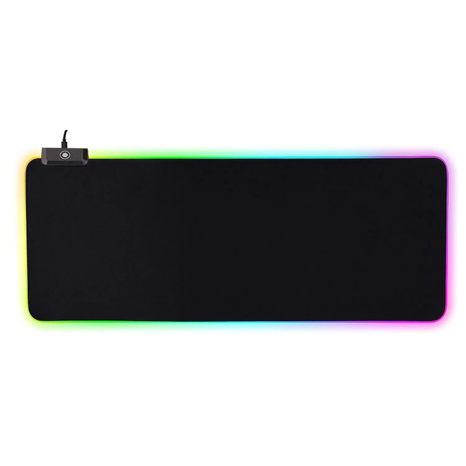 Большой игровой коврик для мыши Besegad с USB проводной светодиодный RGB Цветной