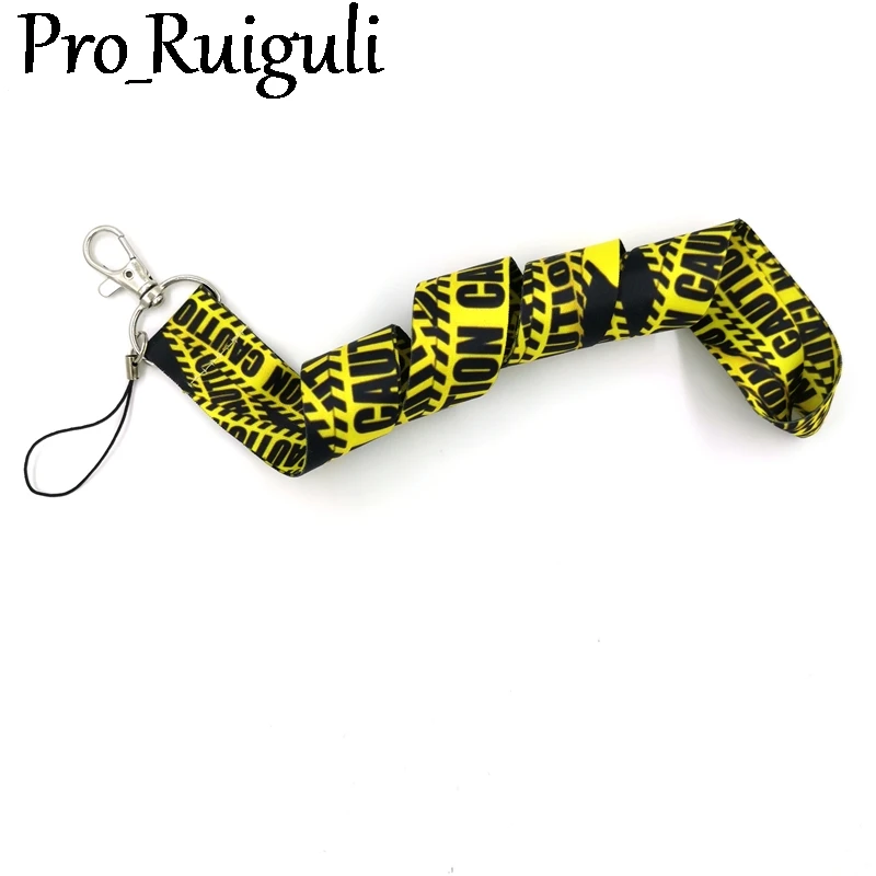 Предупреждающие знаки предупреждения шейный ремешок брелок мобильный телефон