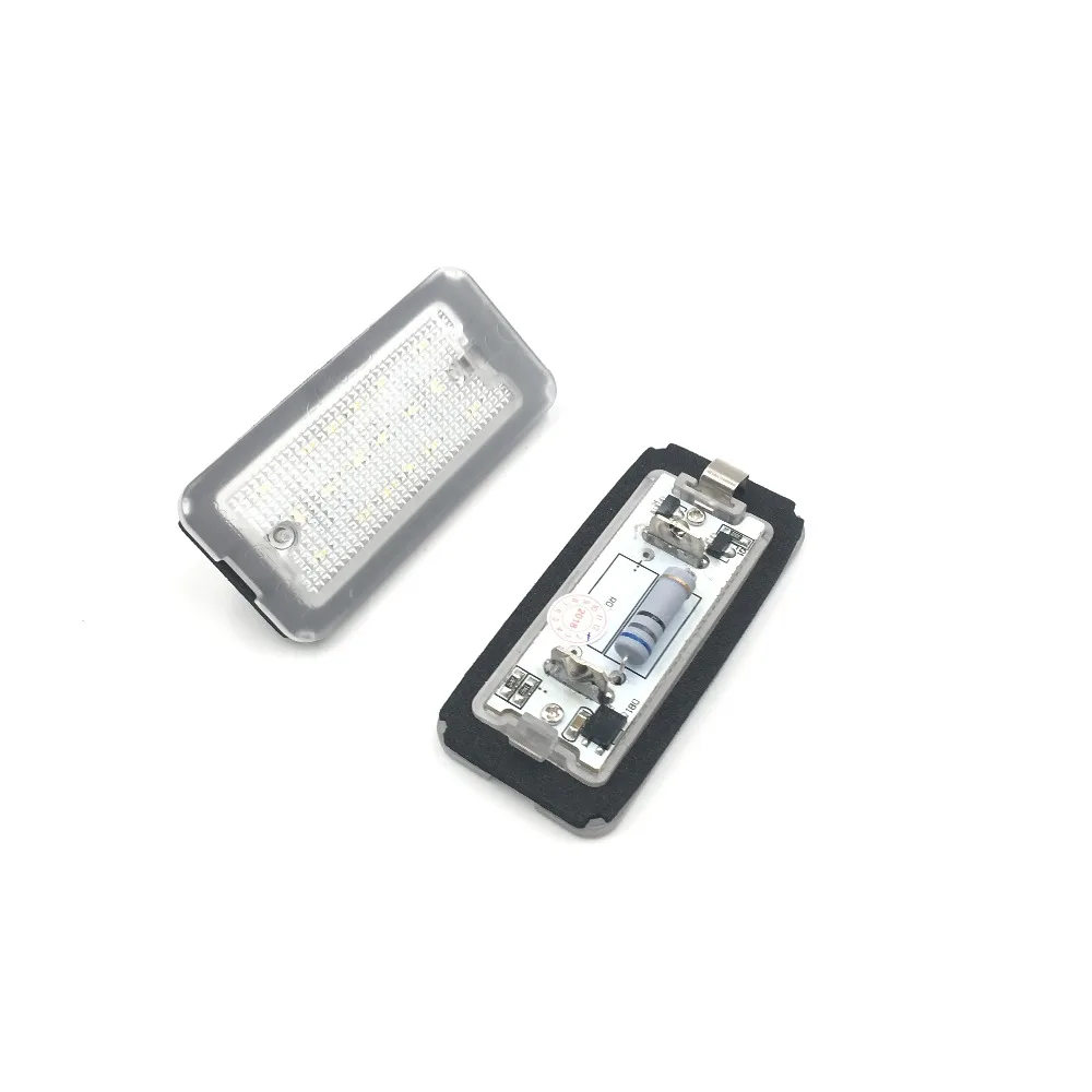 2x автомобиль светодиодный фонарь освещения номерного знака светильник для FIAT 500