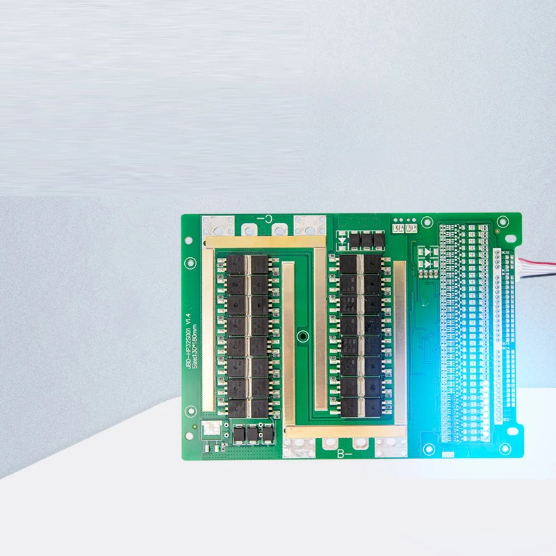 Защитная плата 3S 4S 7S 8S 12S 16S 17S 150A BMS Li ion Lifepo4 с переключателем баланса температуры 12