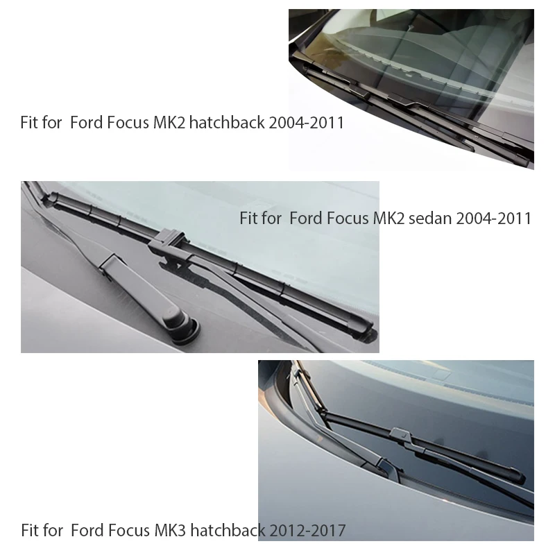 BOOMBLOCK 2 шт. автомобильные аксессуары для лобового стекла резиновые штативы Ford Focus 3