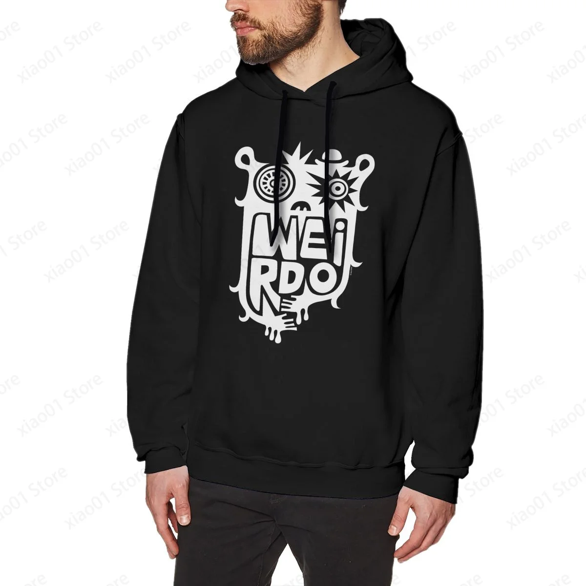 

Big Weirdo - On Light Colors Hoodie Sweatshirts Fashion Graphics Harajuku Streetwear Hoodies