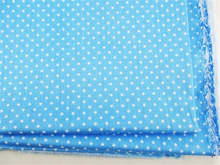 

50*145cm Dots Flower Printed 100% Cotton Fabric,DIY Handmade Materials For Making Sewing Clothes Cushion,1Yc707