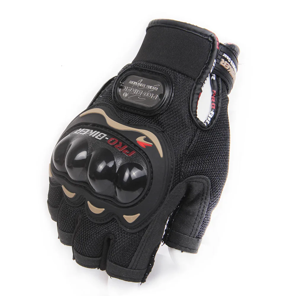 

Motorcycle Gloves Half Finger Glove Mesh Cloth Defence Fall Glove moto bike Glove