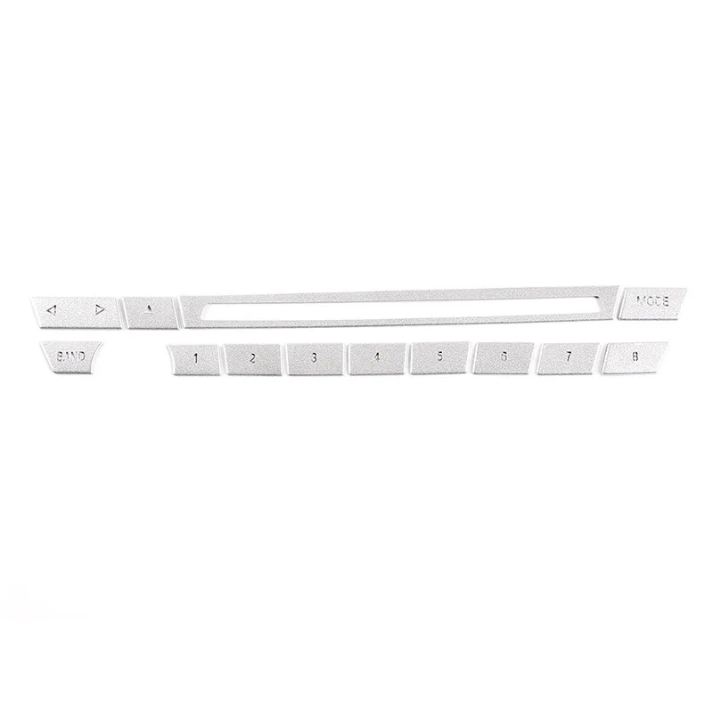 

Автомобильная консоль CD цифровой ключ кнопка регулировки громкости паста блестящий чехол отделка наклейка для-BMW X5 X6 F15 F16