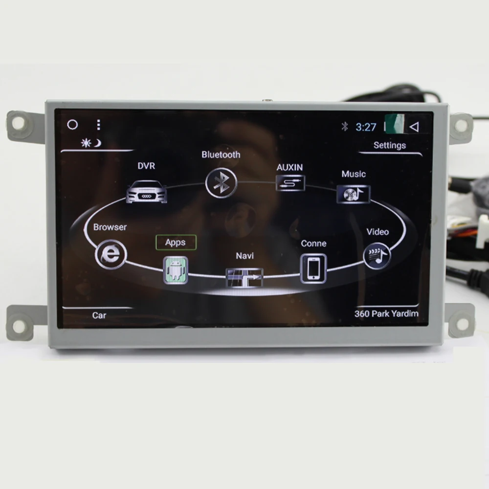 Автомагнитола для Audi A6 C6 4F мультимедийный плеер на Android с экраном оригинального