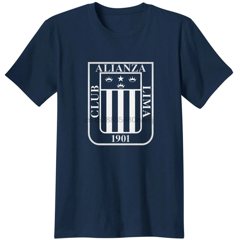 Футболка Alianza Lima Peru Клубная фиолетово синяя футболка Zanglan Перу A.Villanueva Camiseta Victoria