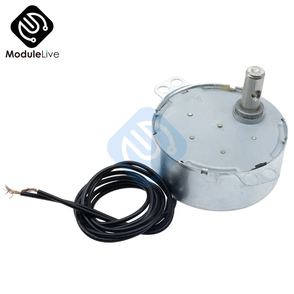 50/60Hz 5 6 r/мин стабильной синхронный двигатель TYC 50 AC 220V 12V Pro 4KGF.CM крутящий момент 4W CW