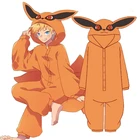 Флисовый комбинезон Kurama Magikarp, Техасский комбинезон для косплея, костюмы рыцарей, пижама, одежда для сна, халат, Комбинезоны на Хэллоуин