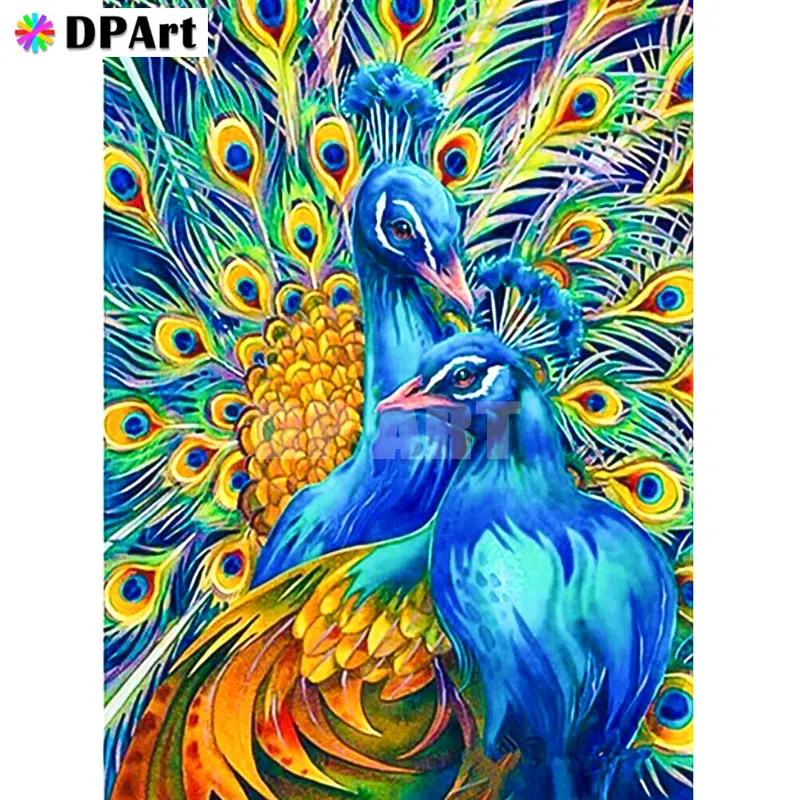 

Daimond Painting 5D Full Square/ Round Peacock Animal Diamond Rhinestone Embroidery Crystal Cross Stitch Mosaic Gift Decor A231