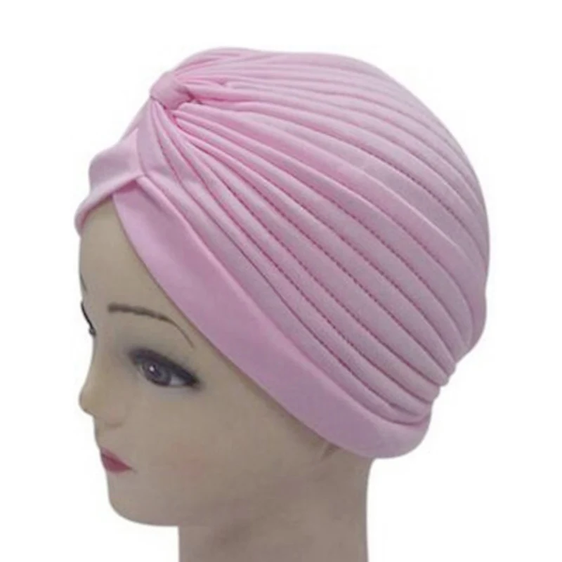 STYLE 3 cloth pink Индийская женская шапка-тюрбан с блестящим серебристым золотым узлом, осенне-зимний теплый головной убор, Повседневная Уличная Женская индийская шапка - Цвет: STYLE 3 cloth pink