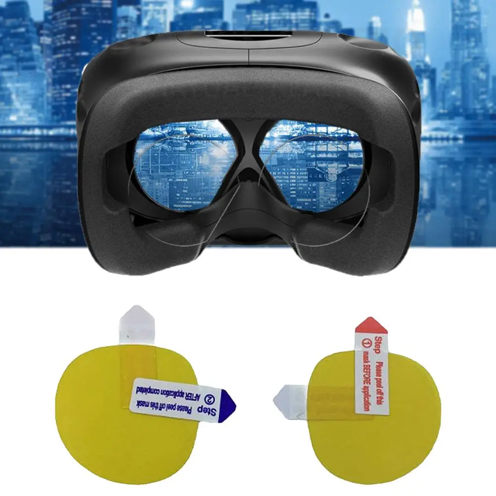 2 пары 0 15 мм защита объектива для HTC Vive Pro VR гарнитура HD Пылезащитная прозрачная