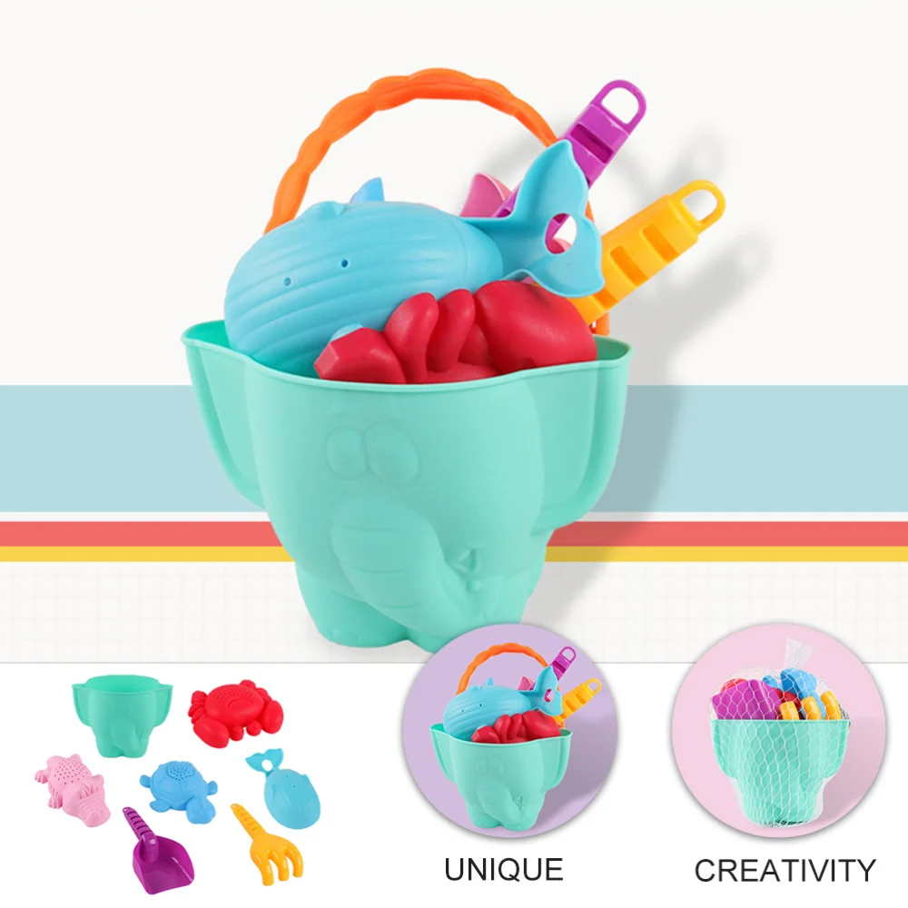 

1 Set Elephant Set Practical Sand Beach Toys Durable Sand Beach Toys
