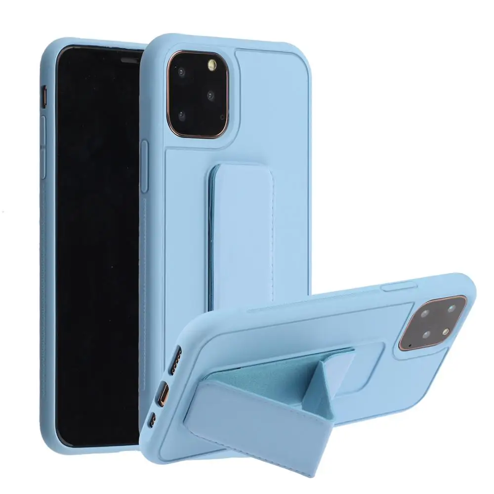 Мягкий ТПУ чехол s для iPhone 11 Pro 6S 8 7 Plus матовый X XS Max XR подставка телефона Capa| |
