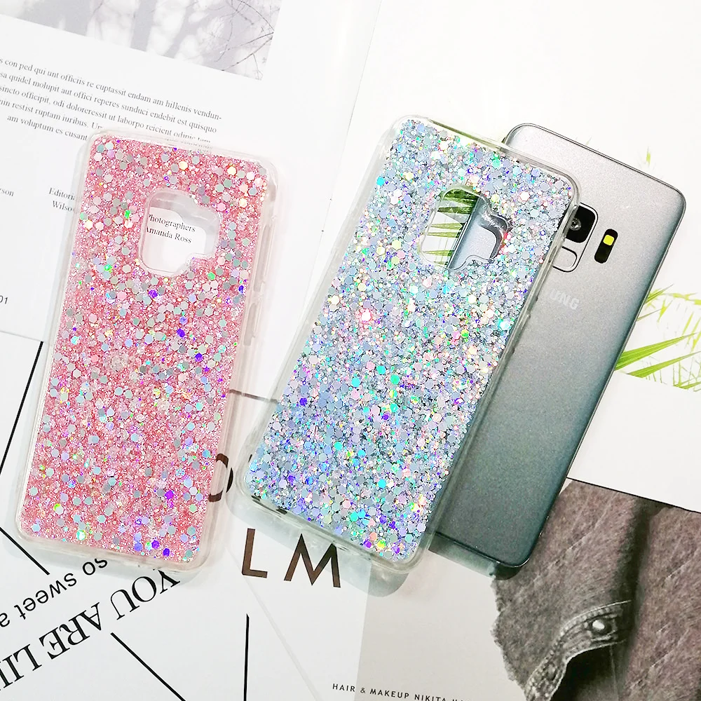 Роскошный тонкий мягкий чехол LAPOPNUT для Samsung Galaxy S20 Ultra S9 S8 Plus S7 S6 S10 S10e Блестящий