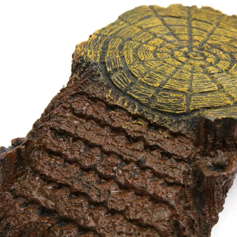 Полимерная пандусовая хижина для украшения ландшафта аквариума водной