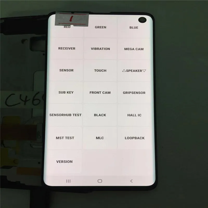 AMOLED экран с черными точками для samsung Galaxy S10 G973U G973F G973A G973V ЖК-дисплей сенсорный экран в сборе