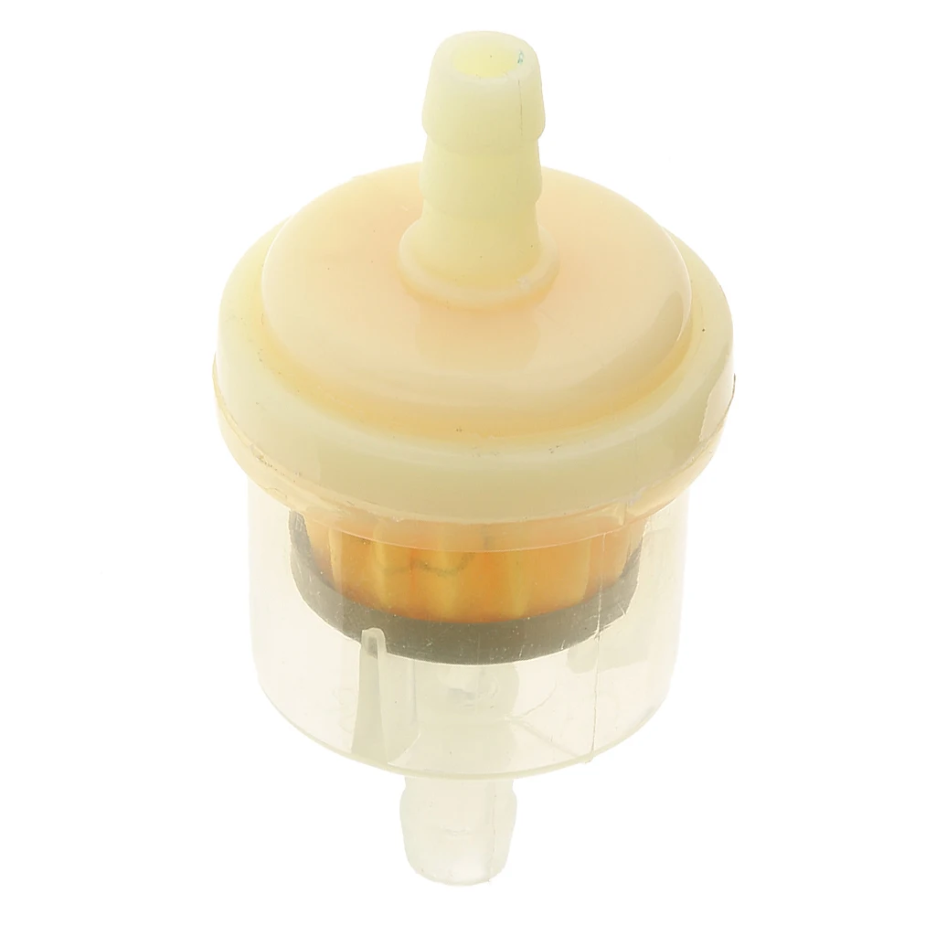 

1/4" 6mm Motorcycle Inline Petrol Gas Fuel Line Filter Dirt Bike ATV