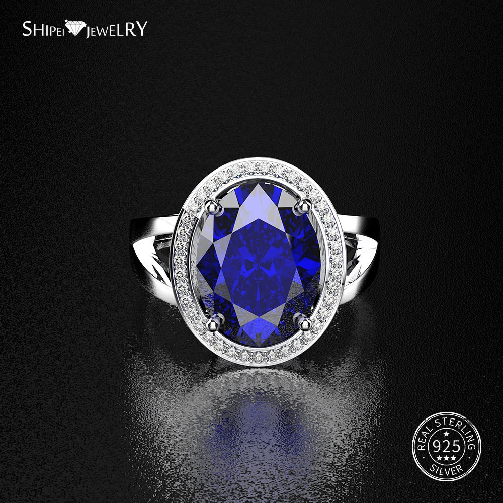 Женское Обручальное Кольцо Shipei ювелирное изделие из серебра 100% пробы с