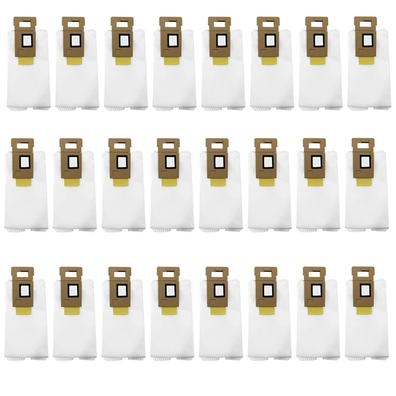 

SANQ 24Pcs North American for Roborock 3L Dust Bag Replacement for Xiaomi Roborock S7/T7S Robotic Vacuum Cleaner Spare Parts