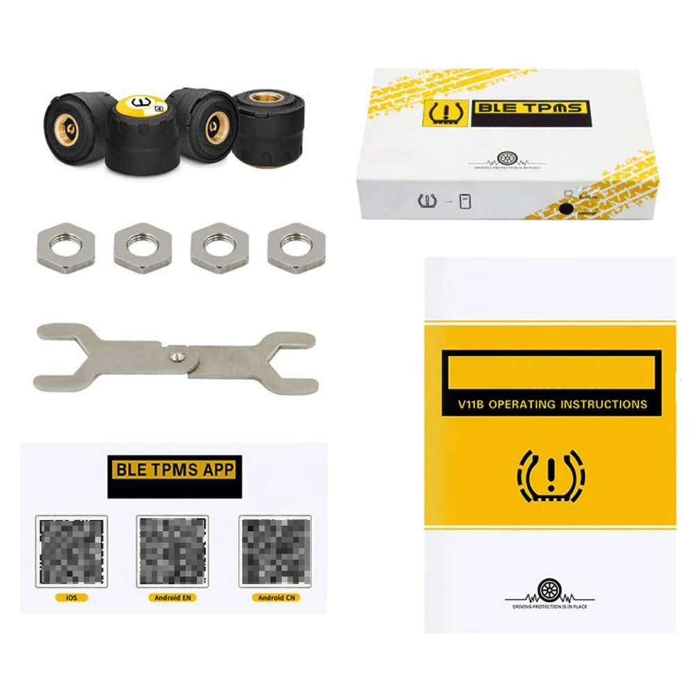 5 0 новая система контроля давления в шинах лучшая дешевая BLE для Android и IOS внешний