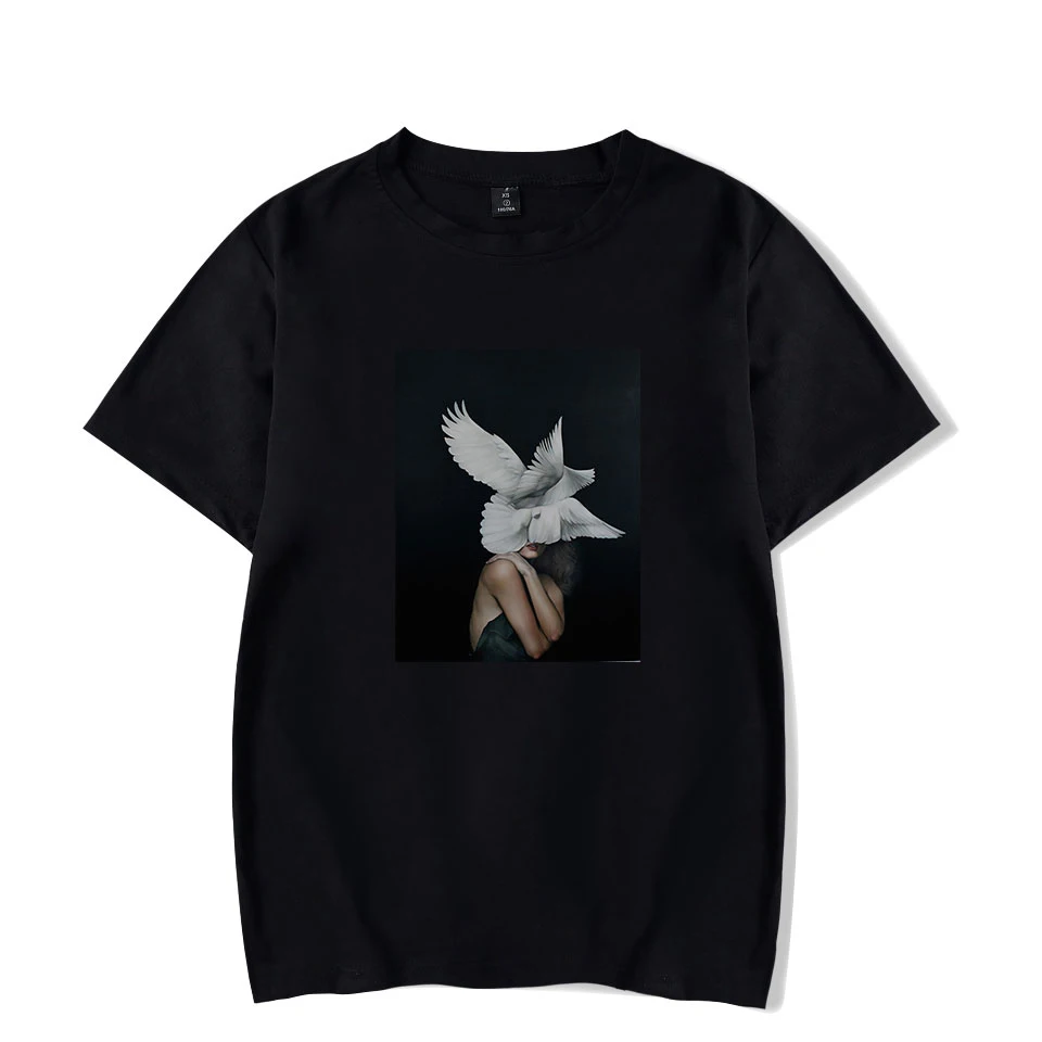 New Listing T-shirt Sexy Flowers Simplicity Printed Unisex Streetwear Popular Men Women Casual Fashion | Женская одежда