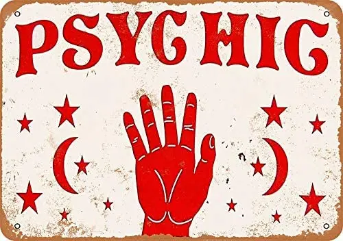 

Psychic Vintage Metal Sign