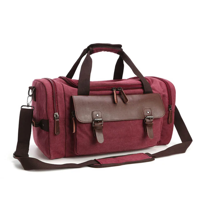 

2021 Travel Bag Student One-Shoulder Messenger handbag luggage bag large-capacity travel canvas bag luggage luggage