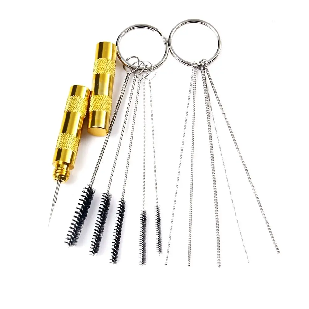 Аэрограф с распылителем комплект из 11 предметов инструментов для чистки и