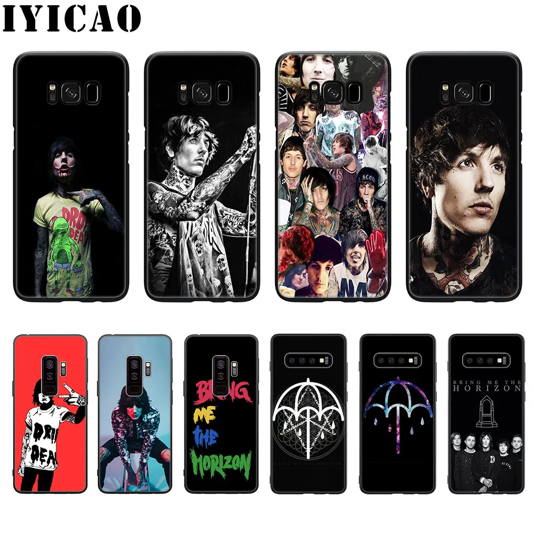 Oliver Sykes для мобильных телефонов с надписью Bring Me the Horizon Мягкий силиконовый чехол