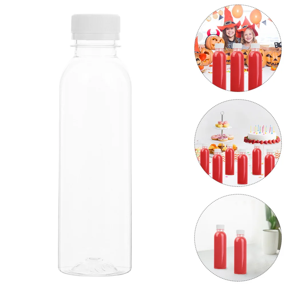 

30pcs Transparent Empty Dispenser Bottles Beverage Bottles (Transparent)