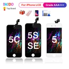 Улучшенный качественный экран для iPhone 5 5S SE 5C, ЖК-дисплей, сенсорная панель, дигитайзер, сборка класса AAA + +, замена без битых пикселей