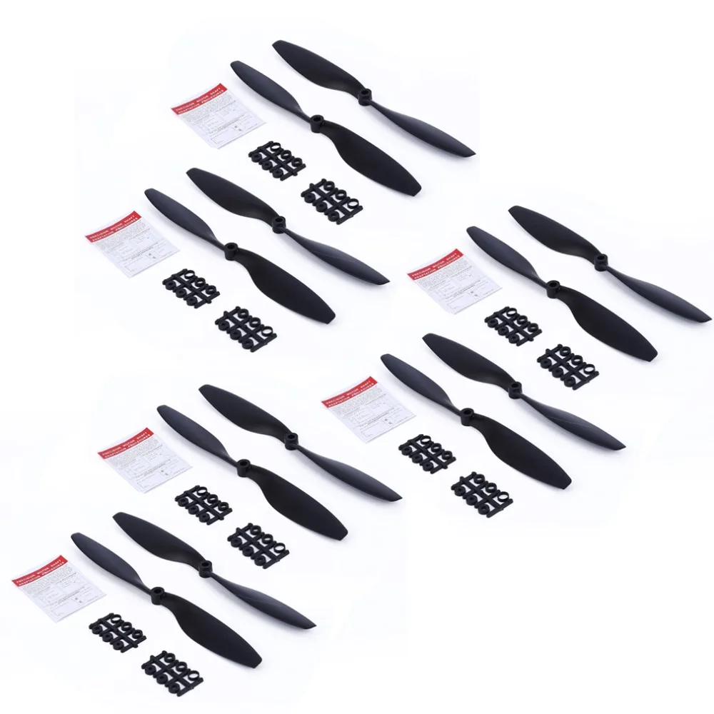 2/4/6 пар 1045 пропеллер Prop CW CCW лезвия для DJI F450 F550 RC DIY для A2212 KV1000 мотор хорошо сбалансированный пропеллеры Drone Камера