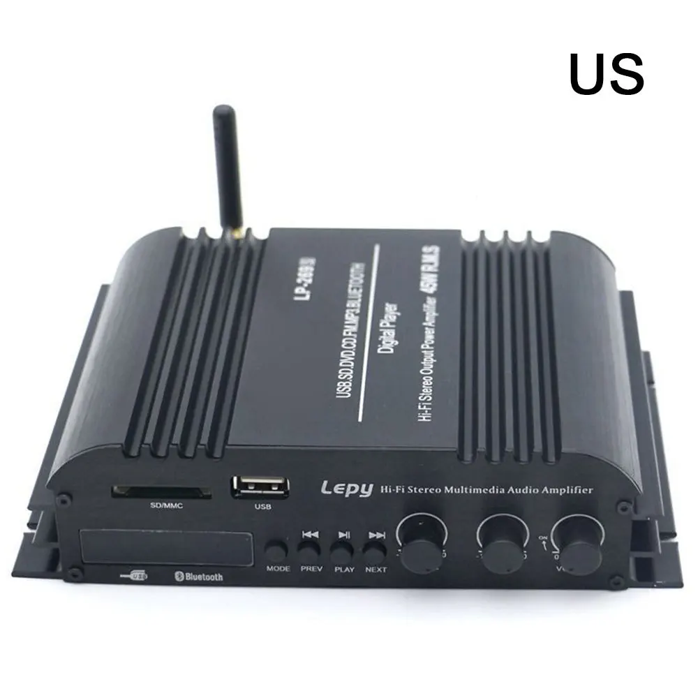 Lepy LP-269FS Hi-Fi Bluetooth Автомобильный Мощность усилитель 4-канальный стерео музыкальный