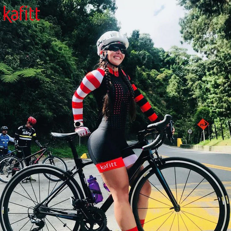 Комплект велосипедной одежды cafitt с длинным рукавом шорты нагрудником свитшот