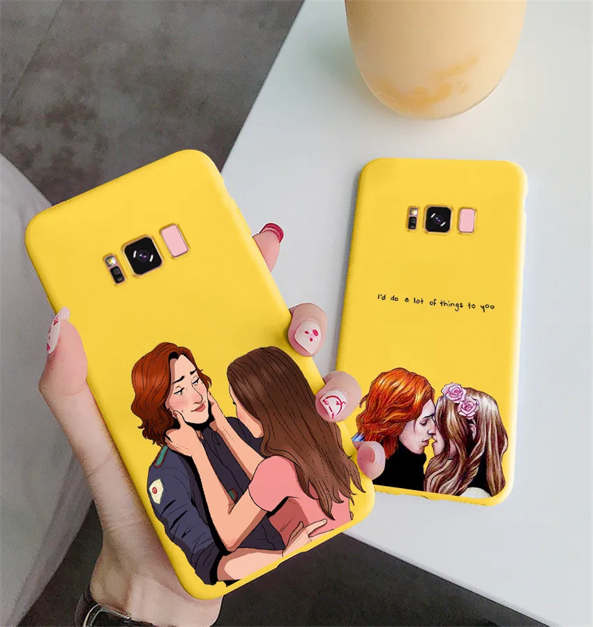 Чехол для телефона team wayhaught v1 с изображением девочки мы команда Samsung Galaxy s8 s9 plus s10