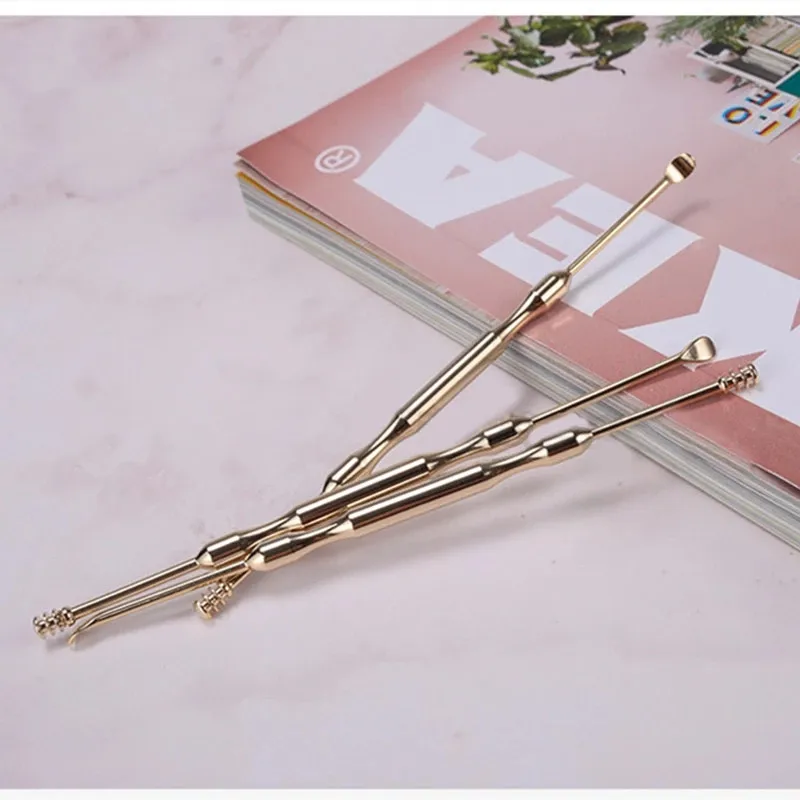 

Portable Ear Wax Cleaner Ear Massage Earpick Earwax Removal Tool Stainless Steel Earwax Remover Health Care Tool