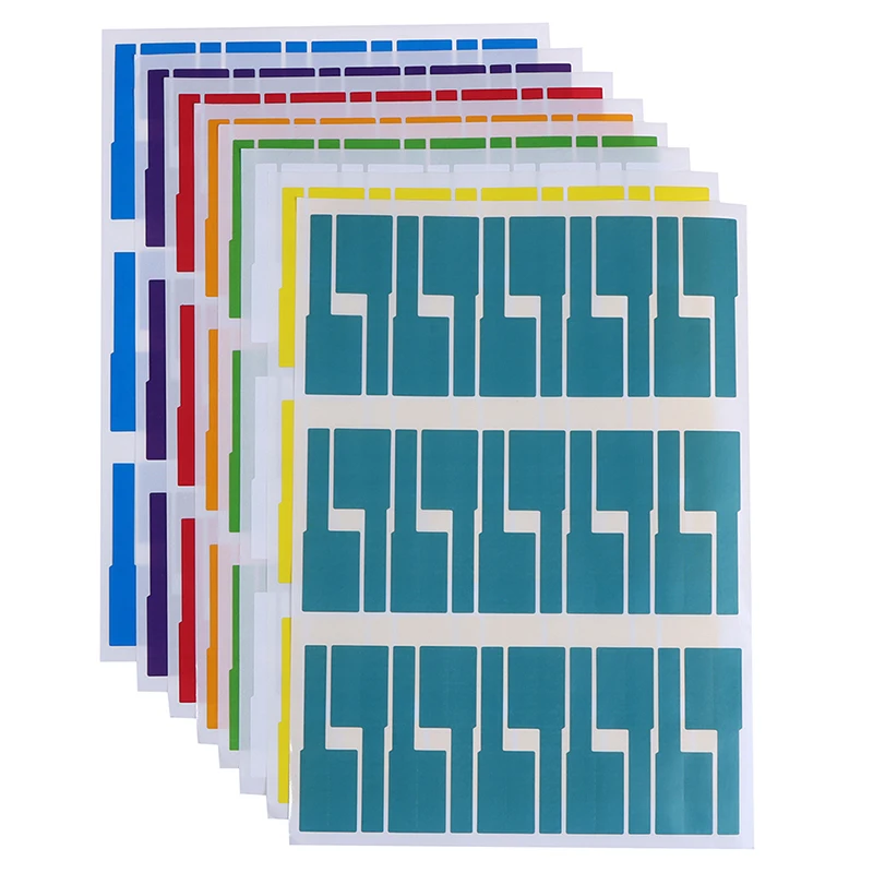 

300Pcs Self-adhesive Cable Labels Waterproof Identification Tags Stickers For Cord Identification New Arrival