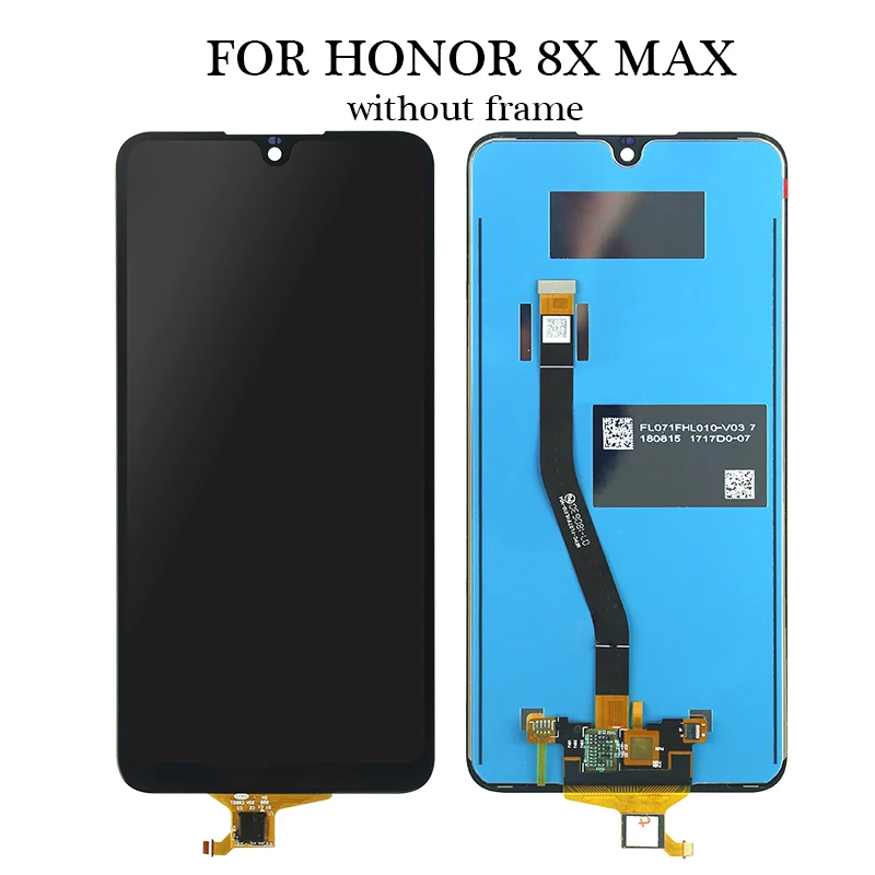 Класс для huawei Honor 8X ЖК-дисплей JSN-AL00 JSN-L2 с сенсорным экраном в сборе Замена для huawei Honor 8X 8X MAX lcd